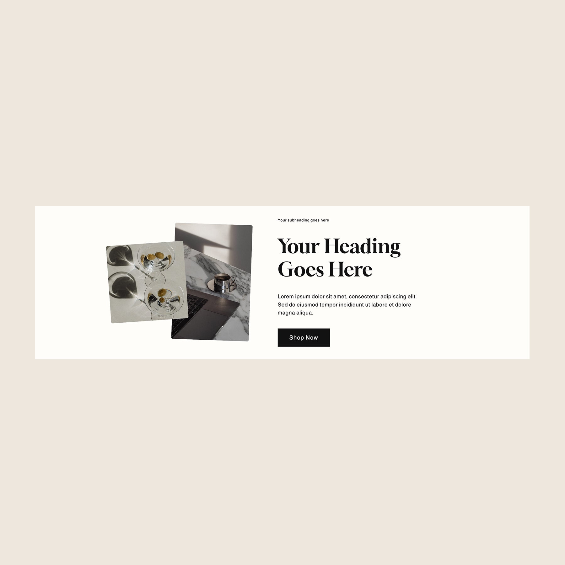 Image Cards and Text