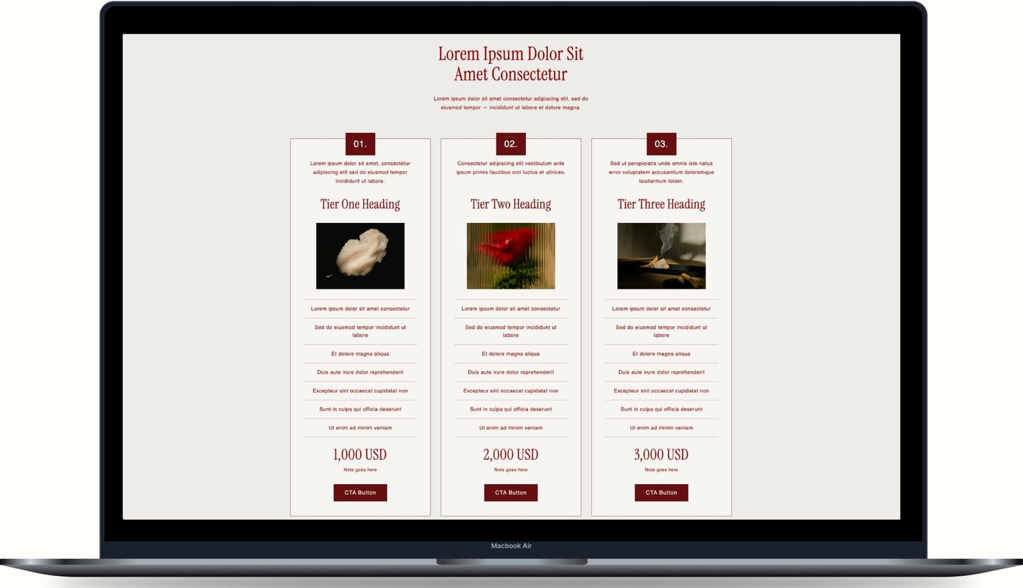 Pricing Tiers